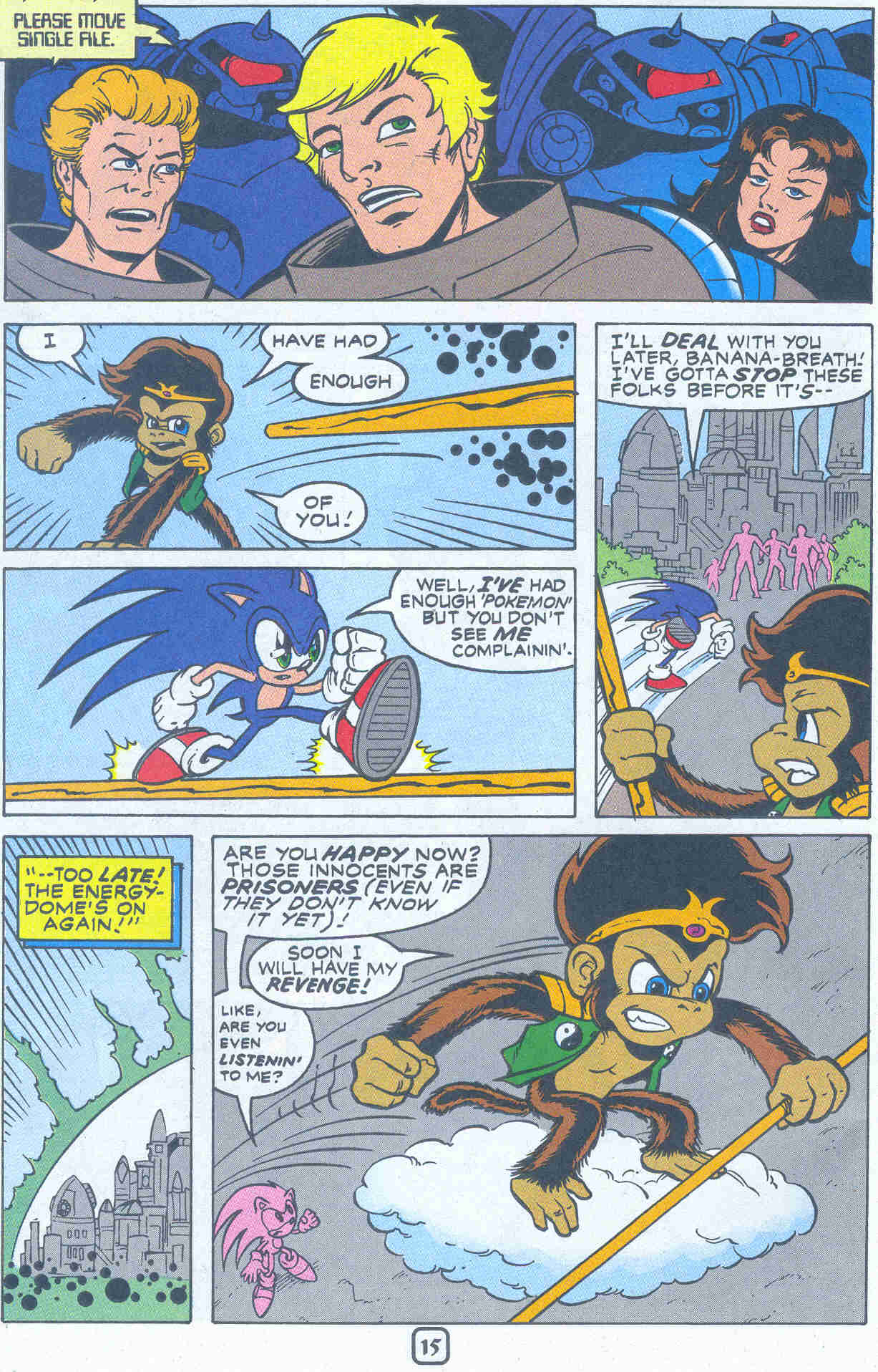 Sonic - Archie Adventure Series March 2001 Page 15